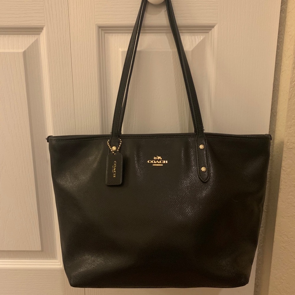 Black Coach Tote